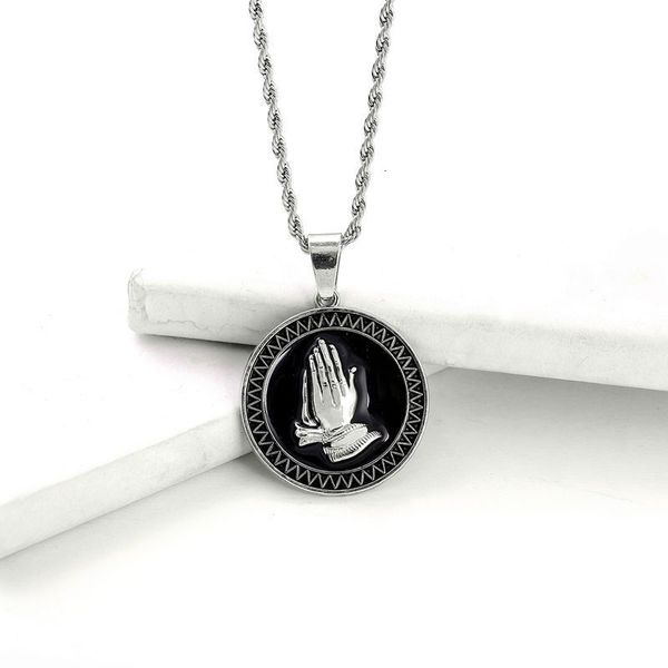 necklace hip hop accessories tiaodi simple couple men's and women's fashion brand pendant bergamot nelace round double nelaces, Silver 
necklace hip hop accessories tiaodi simple couple men's and women's fashion brand pendant bergamot nelace round double nelaces, Silver