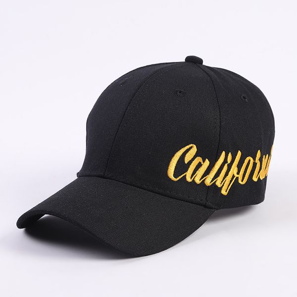 version versatile outdoor fashion embroidered baseball cap for boys and girls, Black;white
version versatile outdoor fashion embroidered baseball cap for boys and girls, Black;white