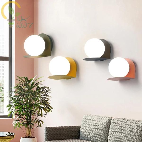 wall lamp nordic luminaire creative e27 living room bedside lamps simple macarons 4 color iron led lights stair light
wall lamp nordic luminaire creative e27 living room bedside lamps simple macarons 4 color iron led lights stair light