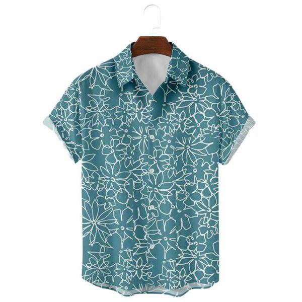 men's casual shirts men clothing printed summer holiday beach short sleeve white floral green shirt chemise homme for, White;black
men's casual shirts men clothing printed summer holiday beach short sleeve white floral green shirt chemise homme for, White;black