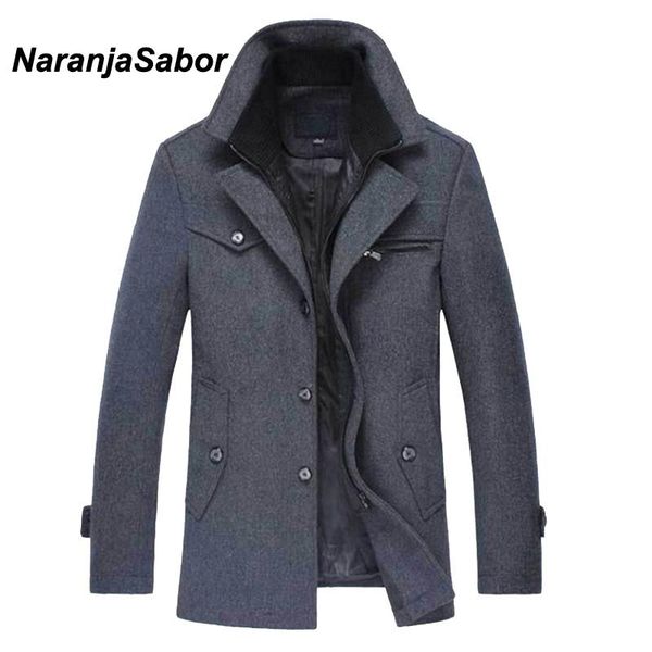 men's jackets naranjasabor winter men thick coats slim fit mens casual warm outerwear male woolen jacket clothing 4xl nzxx482, Black;brown
men's jackets naranjasabor winter men thick coats slim fit mens casual warm outerwear male woolen jacket clothing 4xl nzxx482, Black;brown