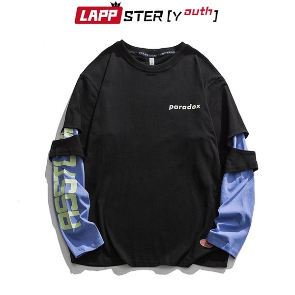 men oversized streetwear hoodies pullover hole fake two pieces hip hop sweatshirts harajuku korean clothes 210420, Black
men oversized streetwear hoodies pullover hole fake two pieces hip hop sweatshirts harajuku korean clothes 210420, Black