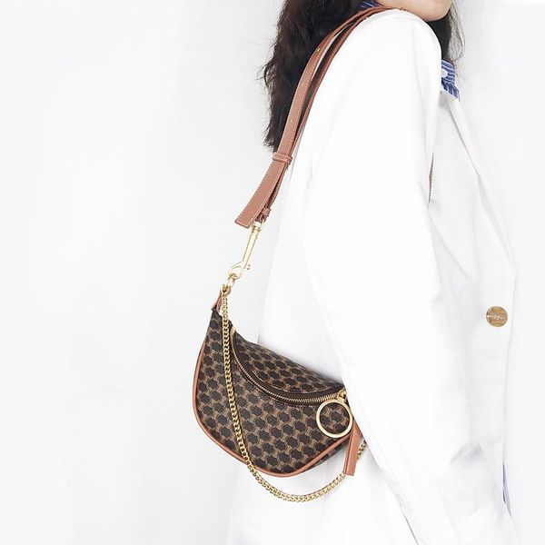 retro saddle women's bag cross-body shoulder fashion trend cross-border underarm small chest waist bags
retro saddle women's bag cross-body shoulder fashion trend cross-border underarm small chest waist bags