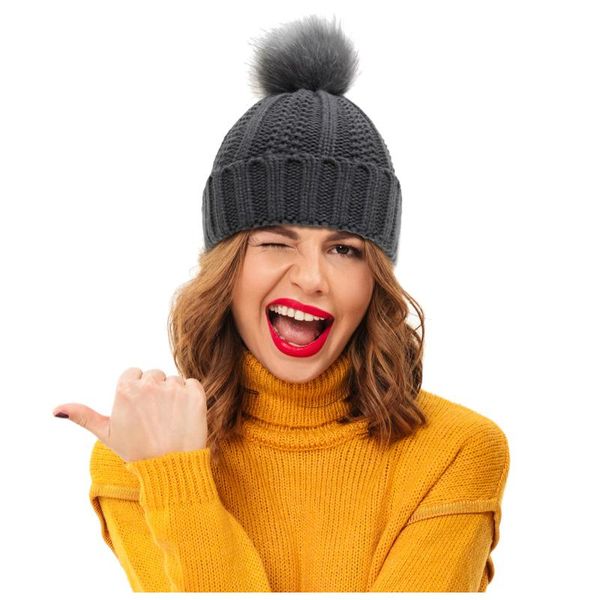 beanie/skull caps women fur hat for winter thermal knitted pompom skullies beanies female pom headgear warm cap, Blue;gray
beanie/skull caps women fur hat for winter thermal knitted pompom skullies beanies female pom headgear warm cap, Blue;gray