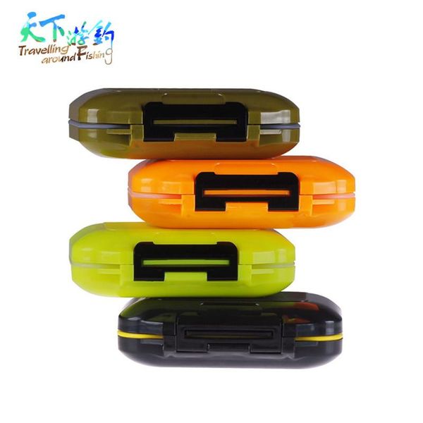 colors plastic fishing box 11.5*8.3*4cm lure tackle boxes accesorios de peche scatole caja pesca accessories
colors plastic fishing box 11.5*8.3*4cm lure tackle boxes accesorios de peche scatole caja pesca accessories