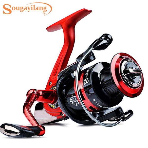 sougayilang 13+1bb 5.2:1/5.1:1high speed spinning reel saltwater sea fishing full metal body coil wheel tackle baitcasting reels
sougayilang 13+1bb 5.2:1/5.1:1high speed spinning reel saltwater sea fishing full metal body coil wheel tackle baitcasting reels