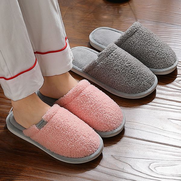 women men pure color slippers anti-slip indoor home floor slippers soft sole comfortable shoes male female fashion footwear, Black
women men pure color slippers anti-slip indoor home floor slippers soft sole comfortable shoes male female fashion footwear, Black