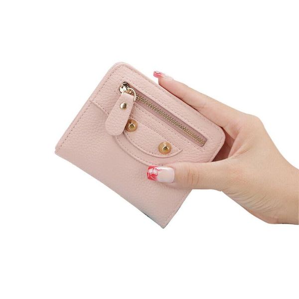 card holders women short small coin purse wallet ladies leather folding business id holder zipper men wallets, Brown;gray
card holders women short small coin purse wallet ladies leather folding business id holder zipper men wallets, Brown;gray