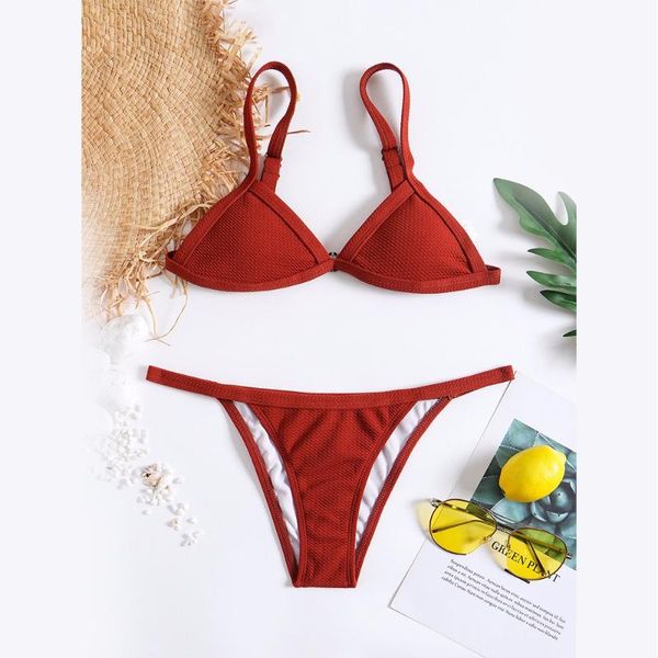 women's swimwear 2021 female two pieces swimsuit solid color clothes women low waist bathing suit bikinis set, White;black
women's swimwear 2021 female two pieces swimsuit solid color clothes women low waist bathing suit bikinis set, White;black