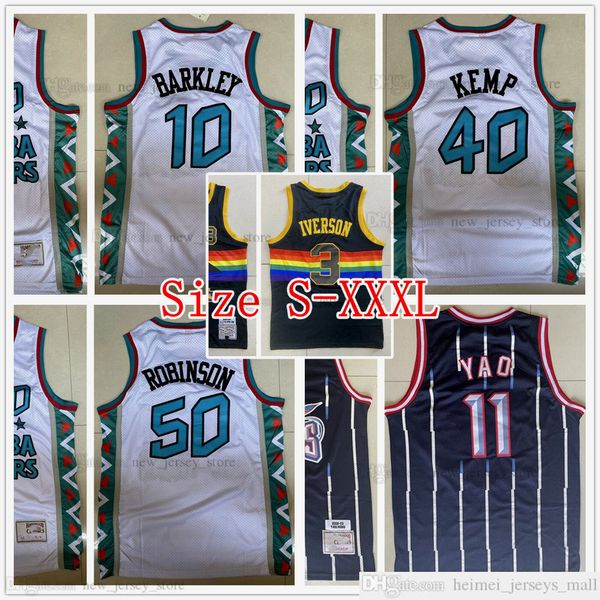 size s-xxxl mitchell and ness 3 allen 11 yao iverson ming jersey 1995 all-star retro basketball shawn 40 kemp white 50 david 10 charles robi, Black;red
size s-xxxl mitchell and ness 3 allen 11 yao iverson ming jersey 1995 all-star retro basketball shawn 40 kemp white 50 david 10 charles robi, Black;red