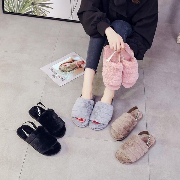 slippers women fur winter shoes big size home slipper plush indoor warm fluffy cotton shoe ladies bedroom, Black
slippers women fur winter shoes big size home slipper plush indoor warm fluffy cotton shoe ladies bedroom, Black