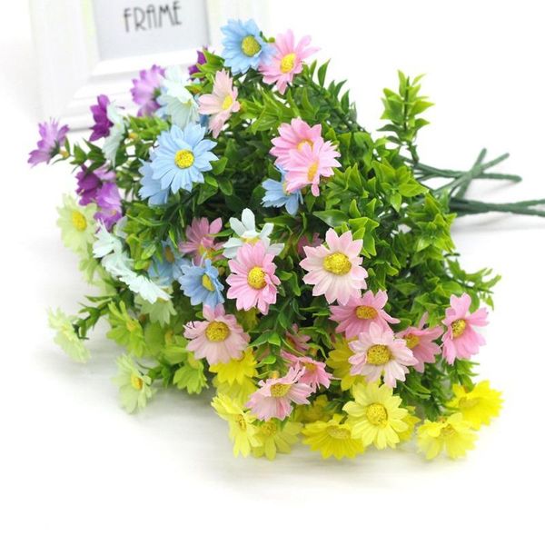 decorative flowers & wreaths one bouquet 15 heads cute silk daisy artificial flower diy wedding fake home room xmas deskdecor
decorative flowers & wreaths one bouquet 15 heads cute silk daisy artificial flower diy wedding fake home room xmas deskdecor
