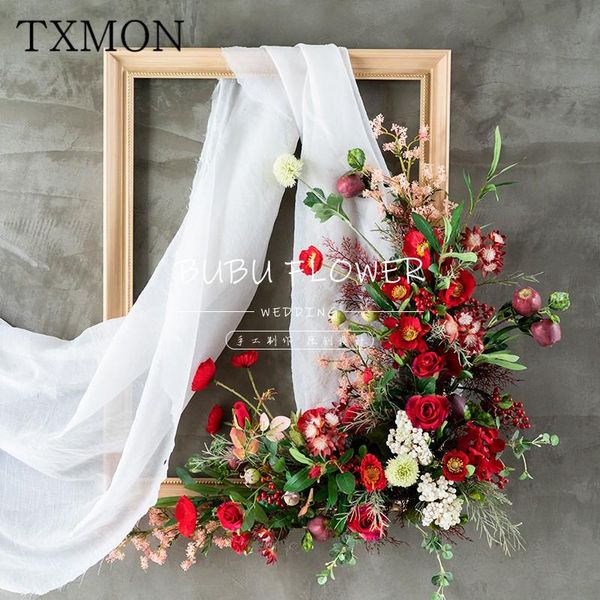 artificial rose eucalyptus po frame combination floral creative home wall decoration hanging cafe silk flower decorative flowers & wreaths 
artificial rose eucalyptus po frame combination floral creative home wall decoration hanging cafe silk flower decorative flowers & wreaths