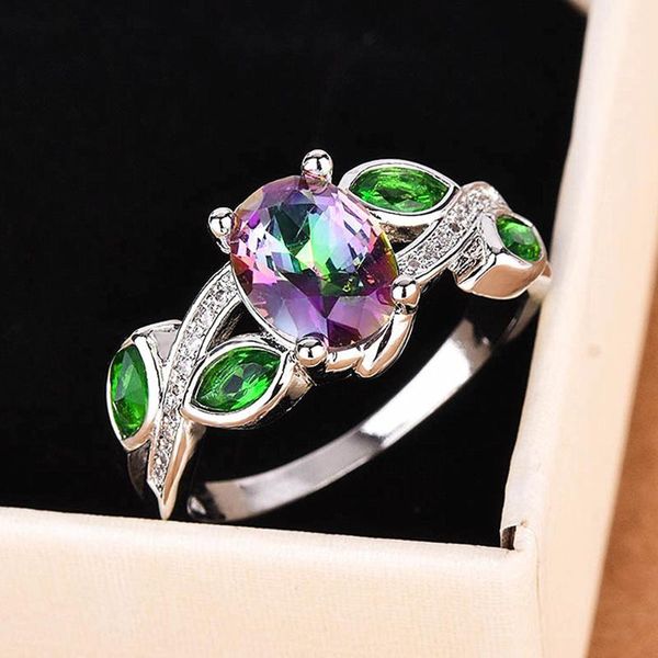 cluster rings fashion leaves multicolor crystal zircon diamonds gemstones for women white gold silver color jewelry accessories gifts, Golden;silver
cluster rings fashion leaves multicolor crystal zircon diamonds gemstones for women white gold silver color jewelry accessories gifts, Golden;silver