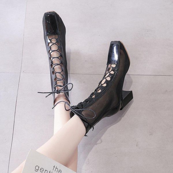 women shoes high heels sandals gladiator boots female vulcanized summer for pumps, Black
women shoes high heels sandals gladiator boots female vulcanized summer for pumps, Black