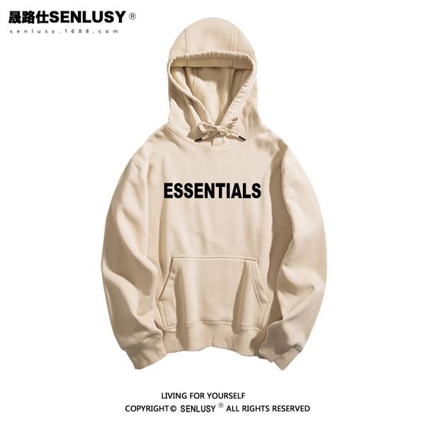 2021 three dimensional silicone ess tide brand fog hip hop trend letter hoodie for men and women, Black
2021 three dimensional silicone ess tide brand fog hip hop trend letter hoodie for men and women, Black