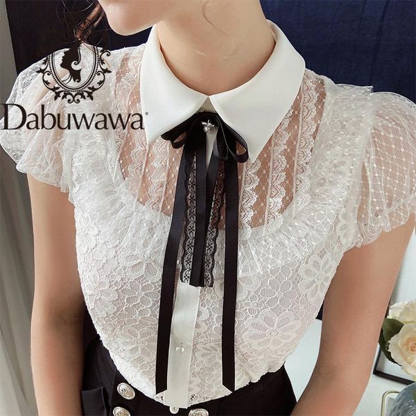 women's blouses & shirts dabuwawa exclusive sweet white lace woman blouse shirt puff sleeve bow neck elegant slim fitted ladies party d
women's blouses & shirts dabuwawa exclusive sweet white lace woman blouse shirt puff sleeve bow neck elegant slim fitted ladies party d
