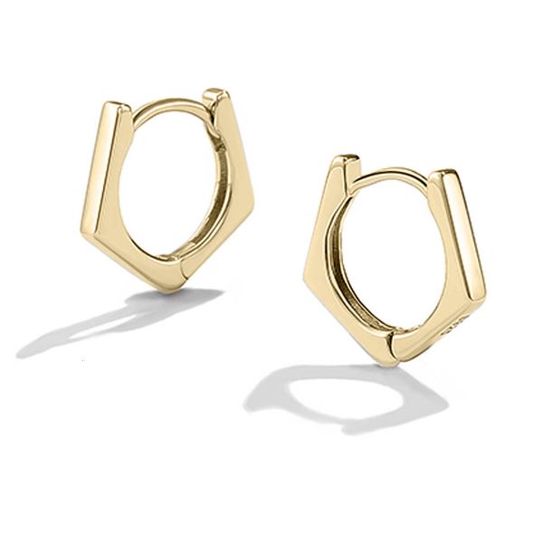 selling s925 sterling silver earrings for women's fashion industry style five corner aperture jrye007, Golden
selling s925 sterling silver earrings for women's fashion industry style five corner aperture jrye007, Golden