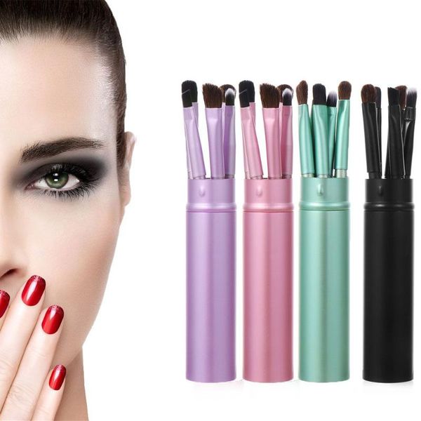 makeup brushes 5pcs portable set face eyeshadow eyebrow comb eyelash spoolies foundation powder brush tools cosmetic
makeup brushes 5pcs portable set face eyeshadow eyebrow comb eyelash spoolies foundation powder brush tools cosmetic