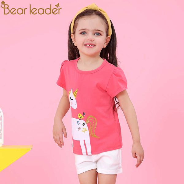 bear leader girls sets children clothing sleeveless shirt +white pants 2pcs for baby girls clothes fashion girls suits 210708
bear leader girls sets children clothing sleeveless shirt +white pants 2pcs for baby girls clothes fashion girls suits 210708