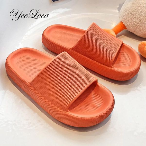 thick platform slippers men women indoor bathroom slipper soft eva anti-slip home floor slides ladies beach shoes, Black
thick platform slippers men women indoor bathroom slipper soft eva anti-slip home floor slides ladies beach shoes, Black