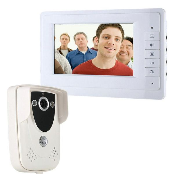7" tft color video door phone intercom doorbell system kit ir camera doorphone monitor speakerphone phones
7" tft color video door phone intercom doorbell system kit ir camera doorphone monitor speakerphone phones