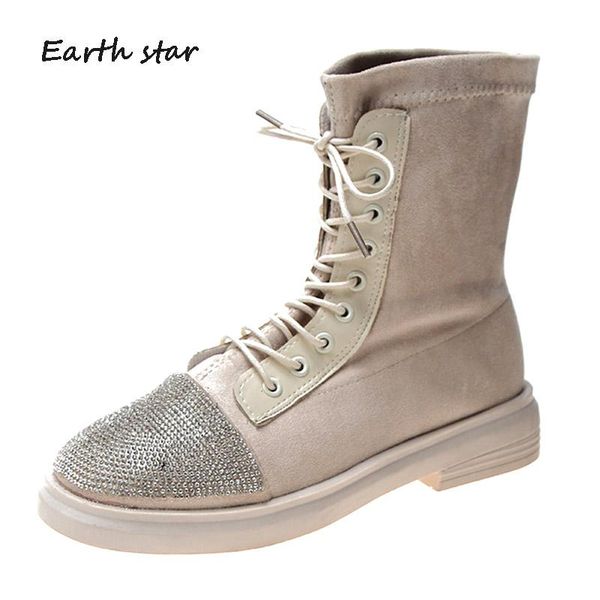 boots rhinestones shoes women matin fashion brand 2021 autumn ladies ankle cross-tied female botas mujer bling black
boots rhinestones shoes women matin fashion brand 2021 autumn ladies ankle cross-tied female botas mujer bling black