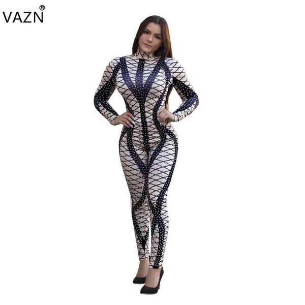 women's jumpsuits & rompers vazn autumn 2021 fashion women long striped collar full sleeve lady skinny romper hm6061, Black;white
women's jumpsuits & rompers vazn autumn 2021 fashion women long striped collar full sleeve lady skinny romper hm6061, Black;white