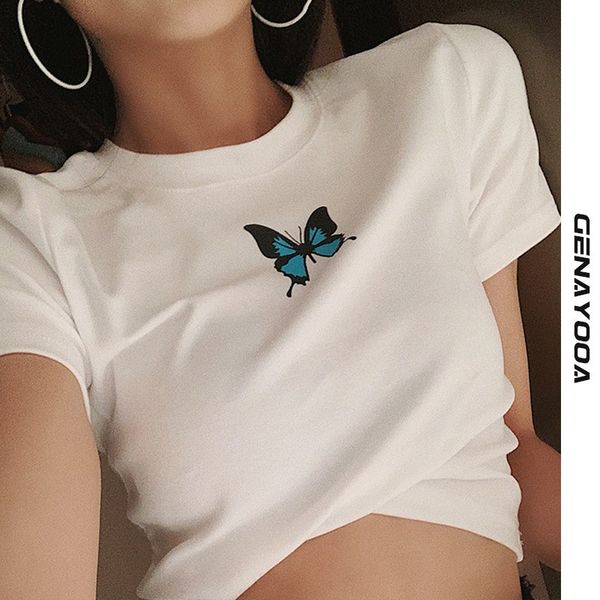 genayooa summer graphic tees casual slim print t-shirt short sleeve crop women tee korean style tshirt black 210417, White
genayooa summer graphic tees casual slim print t-shirt short sleeve crop women tee korean style tshirt black 210417, White