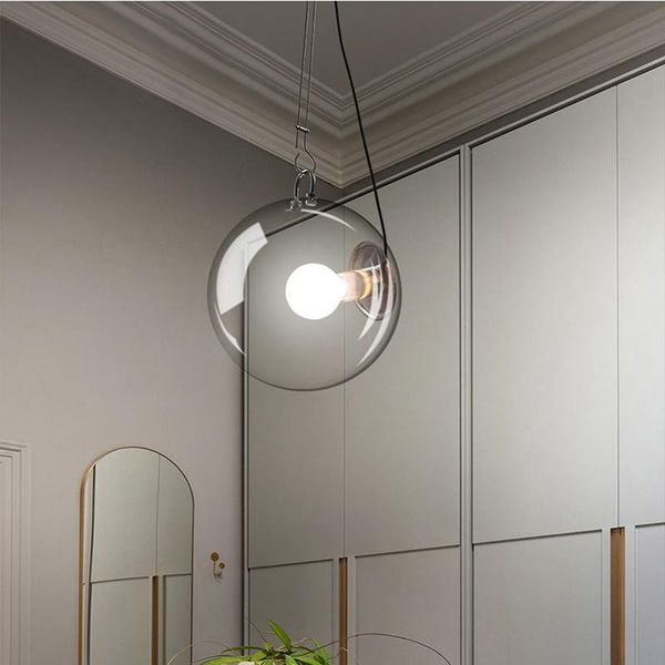 pendant lamps postmodern led lights glass ball hanging lighting bedroom dining room living restaurant nordic deco home fixtures
pendant lamps postmodern led lights glass ball hanging lighting bedroom dining room living restaurant nordic deco home fixtures