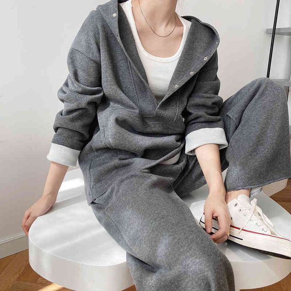 yeeloca - two piece sportswear, hoodie + casual , elastic waist, khaki, gray black, suitable for autumn and winter
yeeloca - two piece sportswear, hoodie + casual , elastic waist, khaki, gray black, suitable for autumn and winter