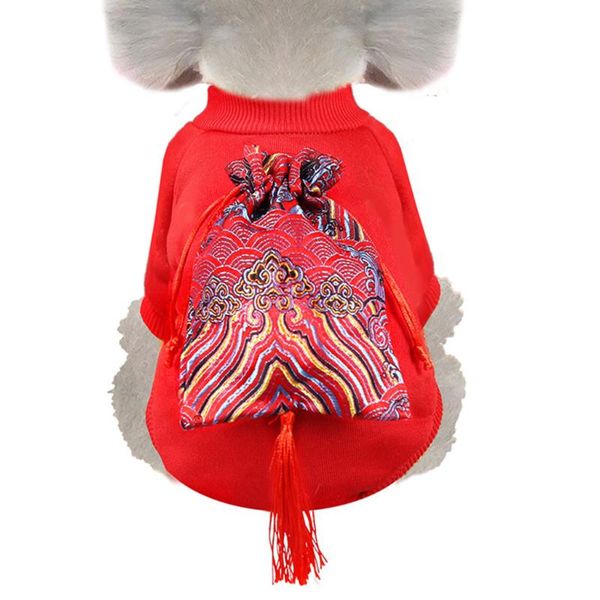 dog apparel pet cat year blessing bag tassel warm clothing dress thicken clothes
dog apparel pet cat year blessing bag tassel warm clothing dress thicken clothes