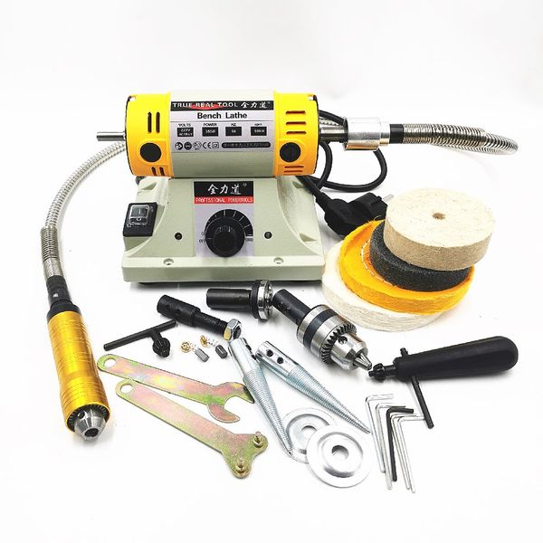 220v 350w polishing machine diy woodworking jade jewelry bench lathe motor grinding machine with flexible shaft tube 0.4-6.5mm
220v 350w polishing machine diy woodworking jade jewelry bench lathe motor grinding machine with flexible shaft tube 0.4-6.5mm