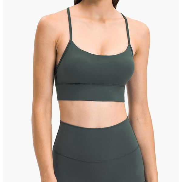 yoga outfit women's low impact strappy padded sports bra for women y racer back spaghetti straps
yoga outfit women's low impact strappy padded sports bra for women y racer back spaghetti straps