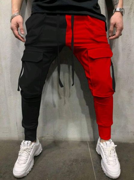 men casual sweatpants slim long trousers spring man color block patchwork pant men's gym striped drawstring pants leisure, Black
men casual sweatpants slim long trousers spring man color block patchwork pant men's gym striped drawstring pants leisure, Black