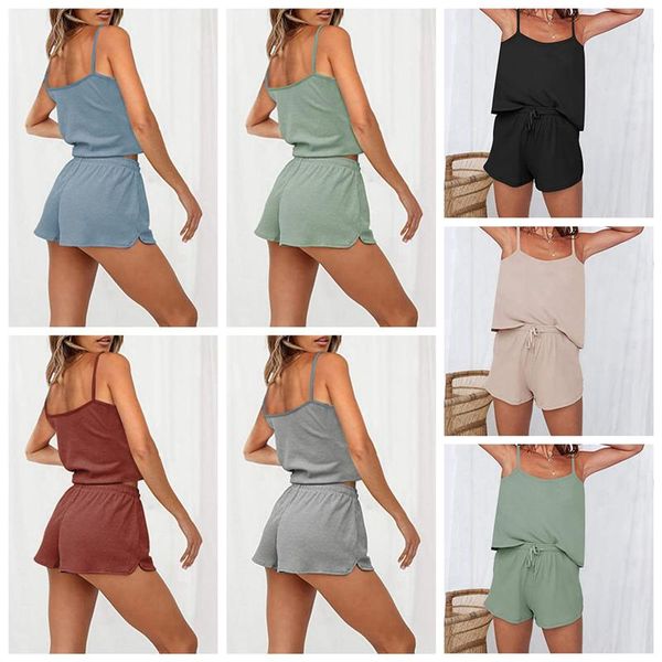 women two-piece clothes set solid color boat neck sleeveless and shorts s/ / l/ xl/ xxl women's tracksuits, Gray
women two-piece clothes set solid color boat neck sleeveless and shorts s/ / l/ xl/ xxl women's tracksuits, Gray