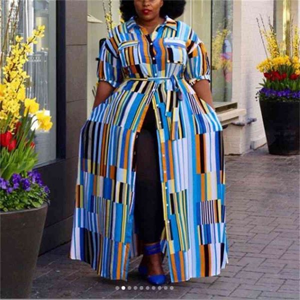 african big size dress 4xl 5xl floor length single breasted blue pink print for evening party night vestidos plus cloth 210510, Black;gray
african big size dress 4xl 5xl floor length single breasted blue pink print for evening party night vestidos plus cloth 210510, Black;gray