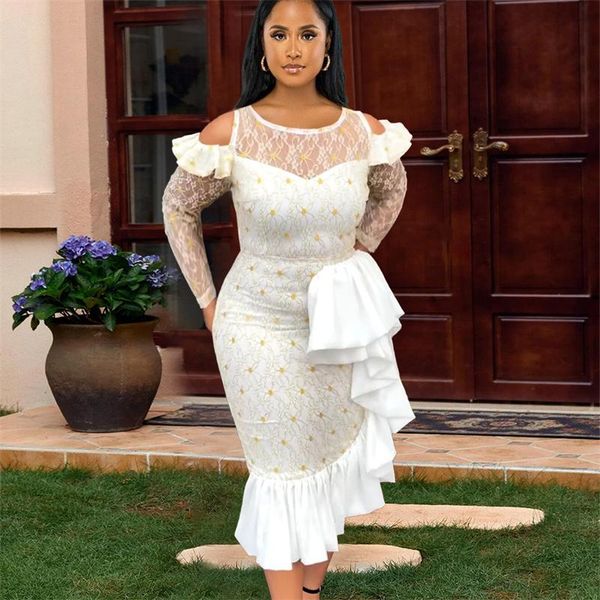 ethnic clothing print african lace dresses for women elegant slim ruffles robes party plus size bazin vestidos femme robe africa dress, Red
ethnic clothing print african lace dresses for women elegant slim ruffles robes party plus size bazin vestidos femme robe africa dress, Red