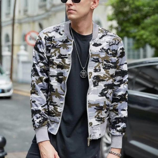 men's jackets streetwear jacket sequin decoration bomber casual hip hop baseball collar fashion camouflage1, Black;brown
men's jackets streetwear jacket sequin decoration bomber casual hip hop baseball collar fashion camouflage1, Black;brown