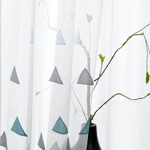 curtain & drapes embroided triangle tulle curtains for kitchen living room window sheer voile screening treatment blinds panel 
curtain & drapes embroided triangle tulle curtains for kitchen living room window sheer voile screening treatment blinds panel
