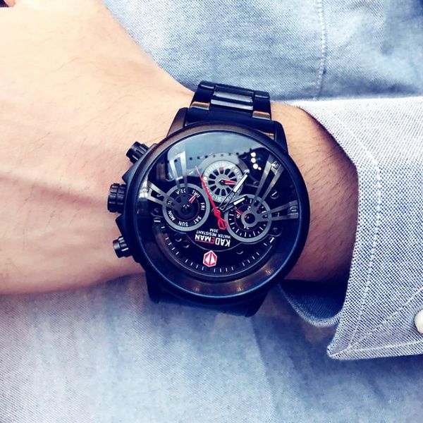 wristwatches fashion cool sports watch men large dial personality waterproof quartz black man watches gift relogio masculin, Slivery;brown
wristwatches fashion cool sports watch men large dial personality waterproof quartz black man watches gift relogio masculin, Slivery;brown