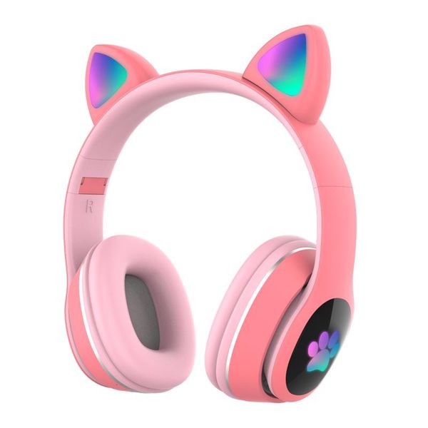 cat ear headphone bluetooth headset v5.0 microphone flashing wireless earbuds foldable tf card game stereo kids wired earphone headphones & 
cat ear headphone bluetooth headset v5.0 microphone flashing wireless earbuds foldable tf card game stereo kids wired earphone headphones &