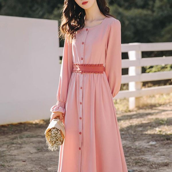 casual dresses french minority square collar dress women's waist slimming temperament long sleeve autumn, Black;gray
casual dresses french minority square collar dress women's waist slimming temperament long sleeve autumn, Black;gray