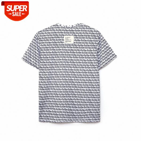fear of god fog oversized version hip-hop european and american high street full-print logo short-sleeved t-shirt #ik8p, White;black 
fear of god fog oversized version hip-hop european and american high street full-print logo short-sleeved t-shirt #ik8p, White;black