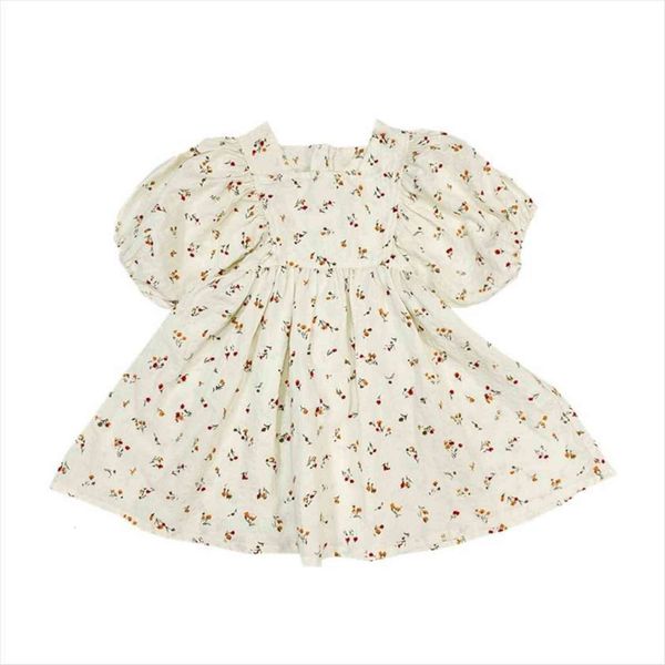 girls summer korean cotton girl dress lantern sleeve princess childrens retro pastoral, Red;yellow
girls summer korean cotton girl dress lantern sleeve princess childrens retro pastoral, Red;yellow