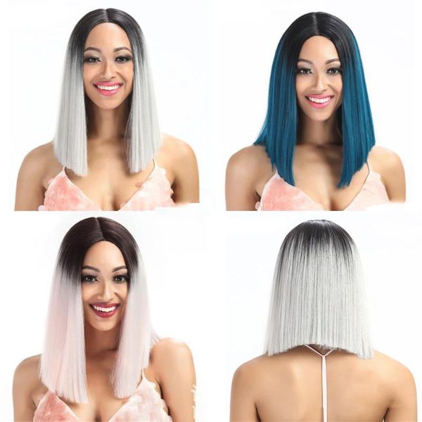 synthetic wigs sinuo for black white woman short bob shoulder length middle part ombre hair perruques heat resisitant fiber
synthetic wigs sinuo for black white woman short bob shoulder length middle part ombre hair perruques heat resisitant fiber