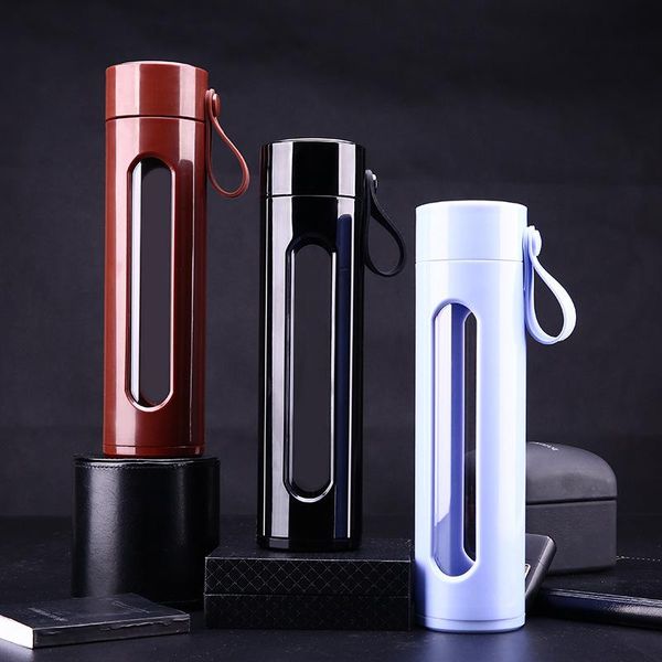 wine glasses resistance glass bottle portable design water plastic covered tea cup 500ml
wine glasses resistance glass bottle portable design water plastic covered tea cup 500ml