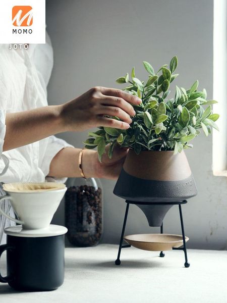ceramic flower pot iron frame living room succulent wrought creative flowerpot with feet storage bottles & jars
ceramic flower pot iron frame living room succulent wrought creative flowerpot with feet storage bottles & jars