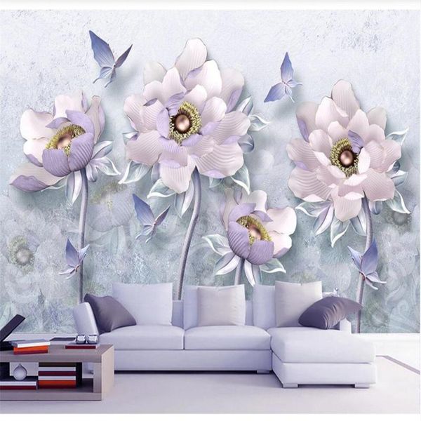 wallpapers custom sticker wallpaper 3d stereo peony flower living room tv background wall waterproof covering 
wallpapers custom sticker wallpaper 3d stereo peony flower living room tv background wall waterproof covering