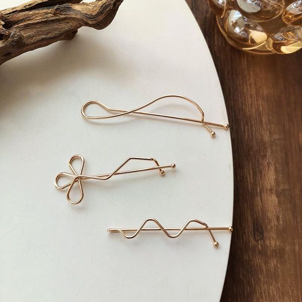 hair clips & barrettes set fashion clip simply design pins for women sweet metal hairpin jewelry lady barrette stick, Golden;silver
hair clips & barrettes set fashion clip simply design pins for women sweet metal hairpin jewelry lady barrette stick, Golden;silver